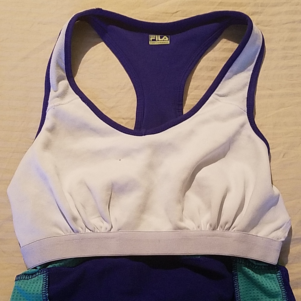 Fila Sport Colorblock Performance Racerback Tank - Picture 4 of 4